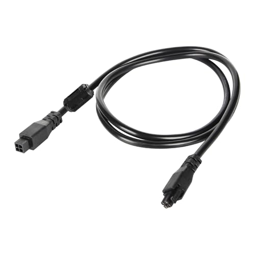 3D-Drucker Verlängerungskabel für Bambu Lab A1/A1mini 3D Drucker AMS Lite 4Pin Länge 1,4 m 22AWG Kupferkern Verlängerungskabel mit magnetischem Ring 3D-Drucker Stromkabel Schwarz (nicht für X1 P1) von Onperpoe