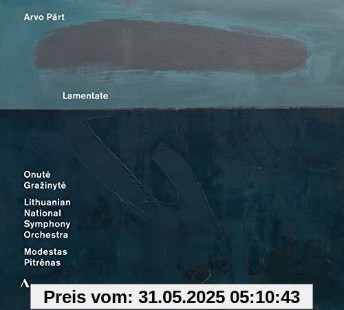 Lamentate (zu Ehren von Arvo Pärts 85. Geburtstag am 11. September 2020!) von Onute Grazinyte