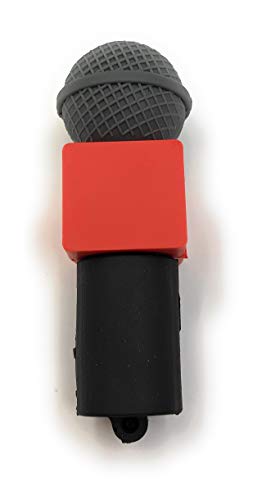Onwomania Mikrofon Aufnahme Tonstudio Rot Schwarz Funny USB Stick 128 GB USB 3.0 Speicherstick USB-Datenträger Onwomania Mikrofon Aufnahme Tonstudio Rot Schwarz Funny USB Stick 128 GB USB 3.0 Speicherstick USB-Datenträger von Onwomania
