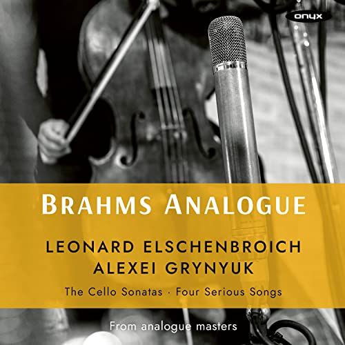 Brahms Analogue - Cellosonaten Nr.1 & 2/Vier Ernste Gesänge op.121 (arr. für Violoncello und Klavier) [Vinyl LP] von Onyx (Note 1 Musikvertrieb)