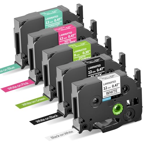 Oozmas Bänder 12mm kompatibel mit Brother P-touch Schriftband TZe-231 TZ231 TZe TZ Tape 12mm 0.47 für Brother Beschriftungsgerät H105 D210 D400 H110 1010 H100lb 1280 H107B Cube, 5er-Pack Oozmas Bänder 12mm kompatibel mit Brother P-touch Schriftband TZe-231 TZ231 TZe TZ Tape 12mm 0.47 für Brother Beschriftungsgerät H105 D210 D400 H110 1010 H100lb 1280 H107B Cube, 5er-Pack von Oozmas