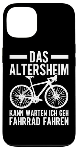 Das Altersheim Kann Warten Ich Geh Fahrrad Fahren Opa Hülle für iPhone 13 von Opa Fahrrad Radfahrer Biker Großvater Sprüche