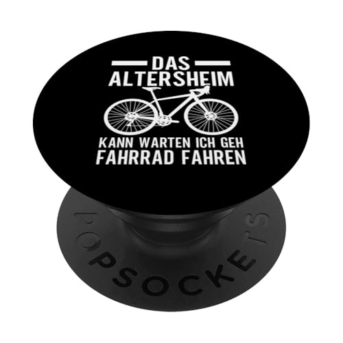 Das Altersheim Kann Warten Ich Geh Fahrrad Fahren Opa PopSockets Klebender PopGrip Das Altersheim Kann Warten Ich Geh Fahrrad Fahren Opa PopSockets Klebender PopGrip von Opa Fahrrad Radfahrer Biker Großvater Sprüche