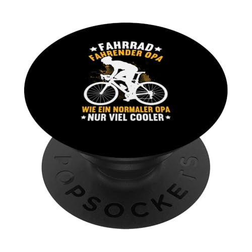Fahrrad Fahrender Opa Wie Ein Normaler Opa Nur Viel Cooler PopSockets Klebender PopGrip Fahrrad Fahrender Opa Wie Ein Normaler Opa Nur Viel Cooler PopSockets Klebender PopGrip von Opa Fahrrad Radfahrer Biker Großvater Sprüche