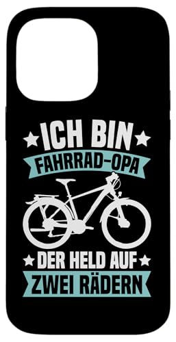 Ich Bin Fahrrad Opa Der Held Auf Zwei Rädern Großvater Hülle für iPhone 14 Pro Max von Opa Fahrrad Radfahrer Biker Großvater Sprüche