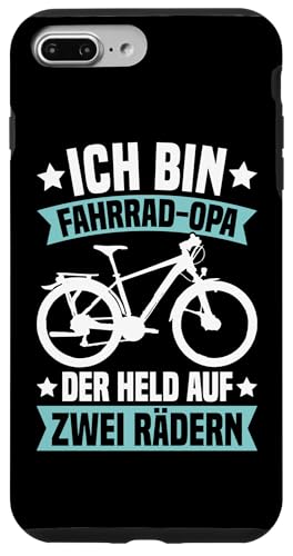 Ich Bin Fahrrad Opa Der Held Auf Zwei Rädern Großvater Hülle für iPhone 7 Plus/8 Plus von Opa Fahrrad Radfahrer Biker Großvater Sprüche