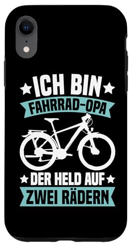 Ich Bin Fahrrad Opa Der Held Auf Zwei Rädern Großvater Hülle für iPhone XR von Opa Fahrrad Radfahrer Biker Großvater Sprüche