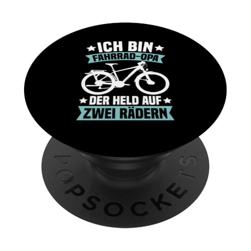 Ich Bin Fahrrad Opa Der Held Auf Zwei Rädern Großvater PopSockets Klebender PopGrip Ich Bin Fahrrad Opa Der Held Auf Zwei Rädern Großvater PopSockets Klebender PopGrip von Opa Fahrrad Radfahrer Biker Großvater Sprüche