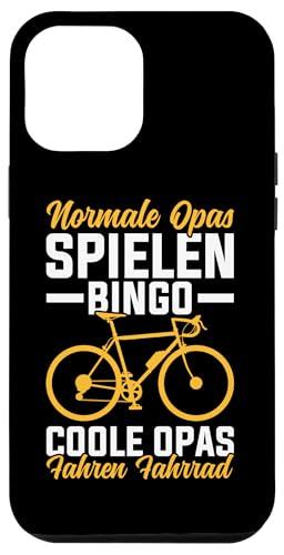 Normale Opas Spielen Bingo Coole Opas Fahren Fahrrad Hülle für iPhone 12 Pro Max von Opa Fahrrad Radfahrer Biker Großvater Sprüche