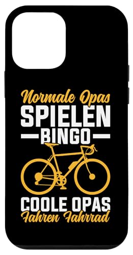 Normale Opas Spielen Bingo Coole Opas Fahren Fahrrad Hülle für iPhone 12 mini von Opa Fahrrad Radfahrer Biker Großvater Sprüche