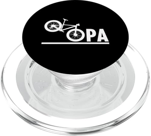 Opa Fahrradliebhaber Großvater Pensioniert Pops Großeltern PopSockets PopGrip für MagSafe von Opa Fahrrad Radfahrer Biker Großvater Sprüche