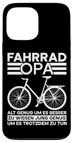 Opa Radfahrer Biker Großvater Pensioniert Pops Rentner Hülle für iPhone 13 Pro Max von Opa Fahrrad Radfahrer Biker Großvater Sprüche
