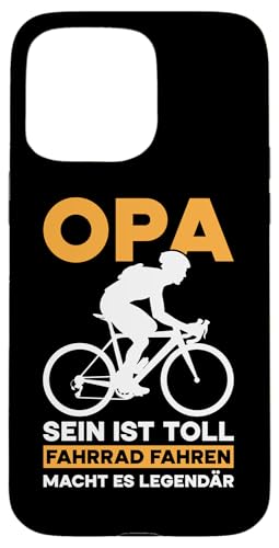 Opa Sein Ist Toll Fahrrad Fahren Macht Es Legendär Großvater Hülle für iPhone 15 Pro Max von Opa Fahrrad Radfahrer Biker Großvater Sprüche