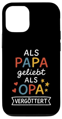 Opa Vatertag Als Papa geliebt als Opa vergöttert Lustig Opa Hülle für iPhone 12/12 Pro Opa Vatertag Als Papa geliebt als Opa vergöttert Lustig Opa Hülle für iPhone 12/12 Pro von Opa TShirt Vatertag Opa Spruch Vatertagsgeschenk
