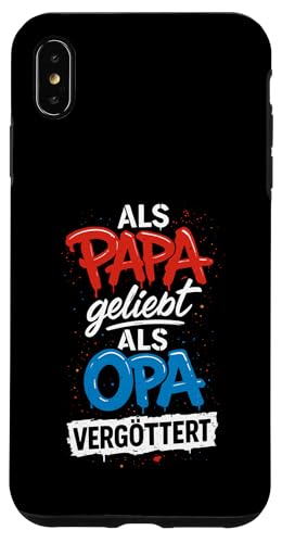 Opa Vatertag Als Papa geliebt als Opa vergöttert Lustig Opa Hülle für iPhone XS Max Opa Vatertag Als Papa geliebt als Opa vergöttert Lustig Opa Hülle für iPhone XS Max von Opa TShirt Vatertag Opa Spruch Vatertagsgeschenk