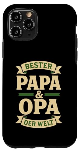 Opa Vatertag Bester Papa und Opa der Welt Spruch Lustig Opa Hülle für iPhone 11 Pro Opa Vatertag Bester Papa und Opa der Welt Spruch Lustig Opa Hülle für iPhone 11 Pro von Opa TShirt Vatertag Opa Spruch Vatertagsgeschenk