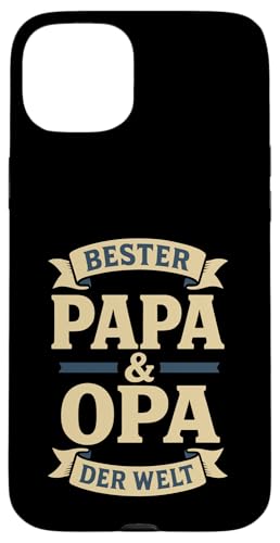 Opa Vatertag Bester Papa und Opa der Welt Spruch Lustig Opa Hülle für iPhone 15 Plus Opa Vatertag Bester Papa und Opa der Welt Spruch Lustig Opa Hülle für iPhone 15 Plus von Opa TShirt Vatertag Opa Spruch Vatertagsgeschenk