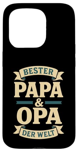 Opa Vatertag Bester Papa und Opa der Welt Spruch Lustig Opa Hülle für iPhone 15 Pro Opa Vatertag Bester Papa und Opa der Welt Spruch Lustig Opa Hülle für iPhone 15 Pro von Opa TShirt Vatertag Opa Spruch Vatertagsgeschenk