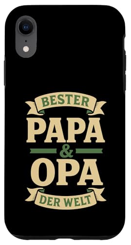 Opa Vatertag Bester Papa und Opa der Welt Spruch Lustig Opa Hülle für iPhone XR Opa Vatertag Bester Papa und Opa der Welt Spruch Lustig Opa Hülle für iPhone XR von Opa TShirt Vatertag Opa Spruch Vatertagsgeschenk