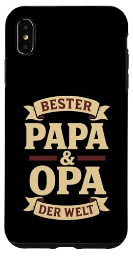 Opa Vatertag Bester Papa und Opa der Welt Spruch Lustig Opa Hülle für iPhone XS Max Opa Vatertag Bester Papa und Opa der Welt Spruch Lustig Opa Hülle für iPhone XS Max von Opa TShirt Vatertag Opa Spruch Vatertagsgeschenk