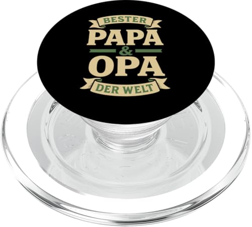 Opa Vatertag Bester Papa und Opa der Welt Spruch Lustig Opa PopSockets PopGrip für MagSafe Opa Vatertag Bester Papa und Opa der Welt Spruch Lustig Opa PopSockets PopGrip für MagSafe von Opa TShirt Vatertag Opa Spruch Vatertagsgeschenk