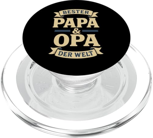 Opa Vatertag Bester Papa und Opa der Welt Spruch Lustig Opa PopSockets PopGrip für MagSafe Opa Vatertag Bester Papa und Opa der Welt Spruch Lustig Opa PopSockets PopGrip für MagSafe von Opa TShirt Vatertag Opa Spruch Vatertagsgeschenk