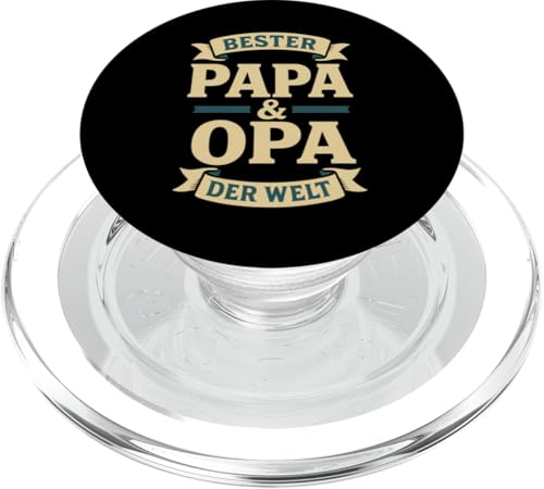 Opa Vatertag Bester Papa und Opa der Welt Spruch Lustig Opa PopSockets PopGrip für MagSafe Opa Vatertag Bester Papa und Opa der Welt Spruch Lustig Opa PopSockets PopGrip für MagSafe von Opa TShirt Vatertag Opa Spruch Vatertagsgeschenk