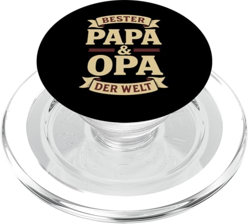 Opa Vatertag Bester Papa und Opa der Welt Spruch Lustig Opa PopSockets PopGrip für MagSafe Opa Vatertag Bester Papa und Opa der Welt Spruch Lustig Opa PopSockets PopGrip für MagSafe von Opa TShirt Vatertag Opa Spruch Vatertagsgeschenk