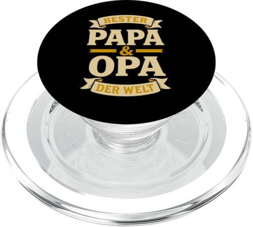 Opa Vatertag Bester Papa und Opa der Welt Spruch Lustig Opa PopSockets PopGrip für MagSafe Opa Vatertag Bester Papa und Opa der Welt Spruch Lustig Opa PopSockets PopGrip für MagSafe von Opa TShirt Vatertag Opa Spruch Vatertagsgeschenk