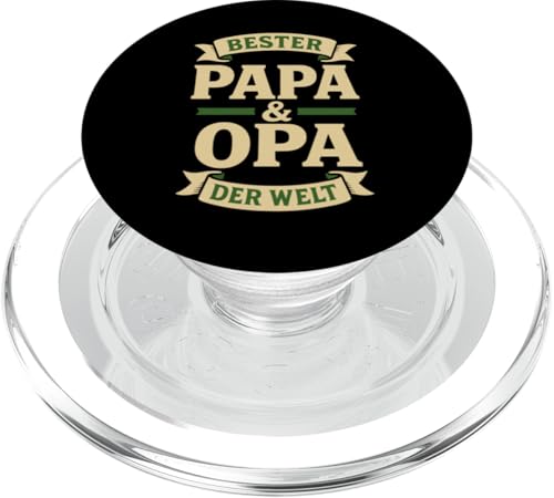 Opa Vatertag Bester Papa und Opa der Welt Spruch Lustig Opa PopSockets PopGrip für MagSafe Opa Vatertag Bester Papa und Opa der Welt Spruch Lustig Opa PopSockets PopGrip für MagSafe von Opa TShirt Vatertag Opa Spruch Vatertagsgeschenk