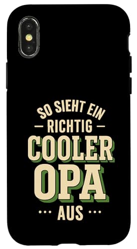 Opa Vatertag Richtig cooler Opa Spruch Witzig Lustig Opa Hülle für iPhone X/XS Opa Vatertag Richtig cooler Opa Spruch Witzig Lustig Opa Hülle für iPhone X/XS von Opa TShirt Vatertag Opa Spruch Vatertagsgeschenk