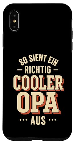 Opa Vatertag Richtig cooler Opa Spruch Witzig Lustig Opa Hülle für iPhone XS Max Opa Vatertag Richtig cooler Opa Spruch Witzig Lustig Opa Hülle für iPhone XS Max von Opa TShirt Vatertag Opa Spruch Vatertagsgeschenk