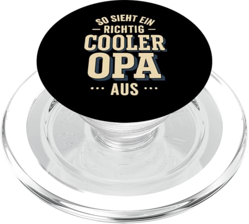 Opa Vatertag Richtig cooler Opa Spruch Witzig Lustig Opa PopSockets PopGrip für MagSafe Opa Vatertag Richtig cooler Opa Spruch Witzig Lustig Opa PopSockets PopGrip für MagSafe von Opa TShirt Vatertag Opa Spruch Vatertagsgeschenk
