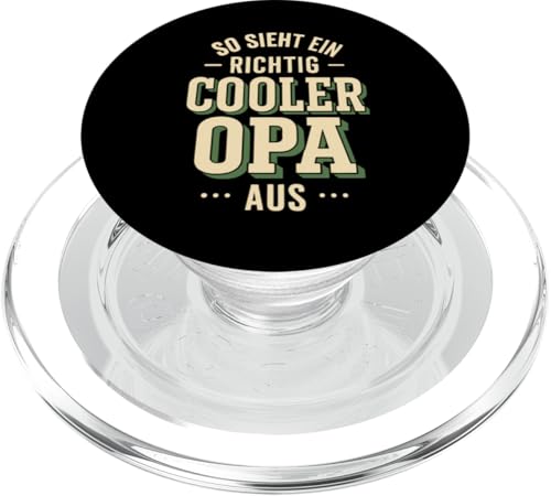 Opa Vatertag Richtig cooler Opa Spruch Witzig Lustig Opa PopSockets PopGrip für MagSafe Opa Vatertag Richtig cooler Opa Spruch Witzig Lustig Opa PopSockets PopGrip für MagSafe von Opa TShirt Vatertag Opa Spruch Vatertagsgeschenk