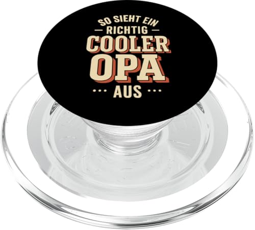 Opa Vatertag Richtig cooler Opa Spruch Witzig Lustig Opa PopSockets PopGrip für MagSafe Opa Vatertag Richtig cooler Opa Spruch Witzig Lustig Opa PopSockets PopGrip für MagSafe von Opa TShirt Vatertag Opa Spruch Vatertagsgeschenk