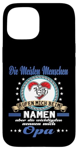 Opa tshirt Vatertag shirt Papa stolzer Grossvater Geschenk Hülle für iPhone 15 Opa tshirt Vatertag shirt Papa stolzer Grossvater Geschenk Hülle für iPhone 15 von Opa Vatertag Vater Vatertagsgeschenk Geburtstag