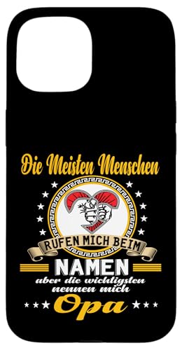 Opa tshirt Vatertag shirt Papa stolzer Grossvater Geschenk Hülle für iPhone 15 Opa tshirt Vatertag shirt Papa stolzer Grossvater Geschenk Hülle für iPhone 15 von Opa Vatertag Vater Vatertagsgeschenk Geburtstag