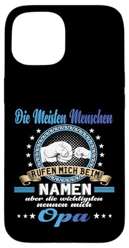 Opa tshirt Vatertag shirt Papa stolzer Grossvater Geschenk Hülle für iPhone 15 Opa tshirt Vatertag shirt Papa stolzer Grossvater Geschenk Hülle für iPhone 15 von Opa Vatertag Vater Vatertagsgeschenk Geburtstag
