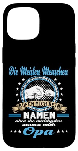Opa tshirt Vatertag shirt Papa stolzer Grossvater Geschenk Hülle für iPhone 15 Opa tshirt Vatertag shirt Papa stolzer Grossvater Geschenk Hülle für iPhone 15 von Opa Vatertag Vater Vatertagsgeschenk Geburtstag