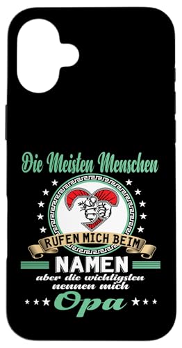 Opa tshirt Vatertag shirt Papa stolzer Grossvater Geschenk Hülle für iPhone 16 Plus Opa tshirt Vatertag shirt Papa stolzer Grossvater Geschenk Hülle für iPhone 16 Plus von Opa Vatertag Vater Vatertagsgeschenk Geburtstag