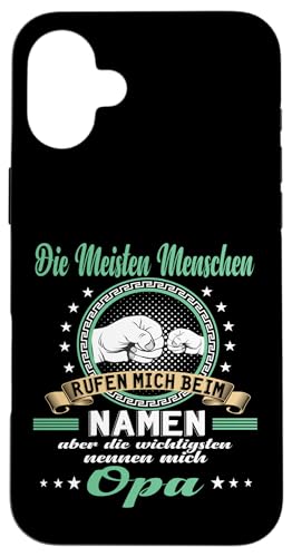 Opa tshirt Vatertag shirt Papa stolzer Grossvater Geschenk Hülle für iPhone 16 Plus Opa tshirt Vatertag shirt Papa stolzer Grossvater Geschenk Hülle für iPhone 16 Plus von Opa Vatertag Vater Vatertagsgeschenk Geburtstag