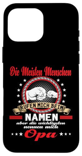 Opa tshirt Vatertag shirt Papa stolzer Grossvater Geschenk Hülle für iPhone 16 Pro Max Opa tshirt Vatertag shirt Papa stolzer Grossvater Geschenk Hülle für iPhone 16 Pro Max von Opa Vatertag Vater Vatertagsgeschenk Geburtstag
