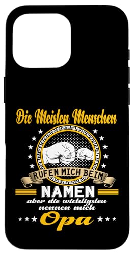 Opa tshirt Vatertag shirt Papa stolzer Grossvater Geschenk Hülle für iPhone 16 Pro Max Opa tshirt Vatertag shirt Papa stolzer Grossvater Geschenk Hülle für iPhone 16 Pro Max von Opa Vatertag Vater Vatertagsgeschenk Geburtstag