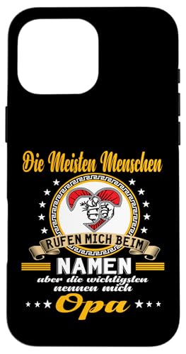 Opa tshirt Vatertag shirt Papa stolzer Grossvater Geschenk Hülle für iPhone 16 Pro Max Opa tshirt Vatertag shirt Papa stolzer Grossvater Geschenk Hülle für iPhone 16 Pro Max von Opa Vatertag Vater Vatertagsgeschenk Geburtstag