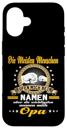 Opa tshirt Vatertag shirt Papa stolzer Grossvater Geschenk Hülle für iPhone 16 Opa tshirt Vatertag shirt Papa stolzer Grossvater Geschenk Hülle für iPhone 16 von Opa Vatertag Vater Vatertagsgeschenk Geburtstag