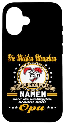 Opa tshirt Vatertag shirt Papa stolzer Grossvater Geschenk Hülle für iPhone 16 Opa tshirt Vatertag shirt Papa stolzer Grossvater Geschenk Hülle für iPhone 16 von Opa Vatertag Vater Vatertagsgeschenk Geburtstag