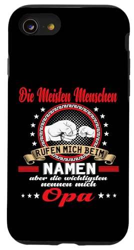 Opa tshirt Vatertag shirt Papa stolzer Grossvater Geschenk Hülle für iPhone SE (2020) / 7 / 8 von Opa Vatertag Vater Vatertagsgeschenk Geburtstag