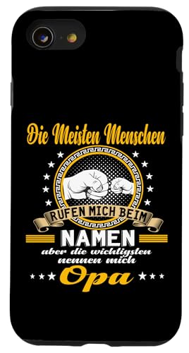 Opa tshirt Vatertag shirt Papa stolzer Grossvater Geschenk Hülle für iPhone SE (2020) / 7 / 8 von Opa Vatertag Vater Vatertagsgeschenk Geburtstag