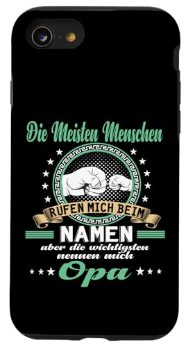 Opa tshirt Vatertag shirt Papa stolzer Grossvater Geschenk Hülle für iPhone SE (2020) / 7 / 8 von Opa Vatertag Vater Vatertagsgeschenk Geburtstag