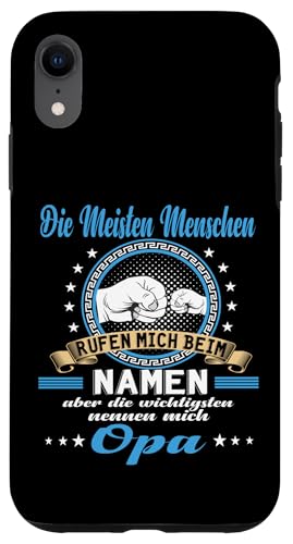 Opa tshirt Vatertag shirt Papa stolzer Grossvater Geschenk Hülle für iPhone XR Opa tshirt Vatertag shirt Papa stolzer Grossvater Geschenk Hülle für iPhone XR von Opa Vatertag Vater Vatertagsgeschenk Geburtstag